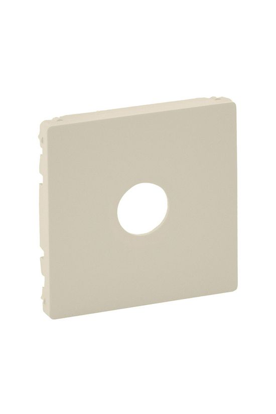 ValenaLife fedlap TV központi fedlap fali aljzat bézs üres-jel IP20 műanyag fényes LEGRAND - 754761