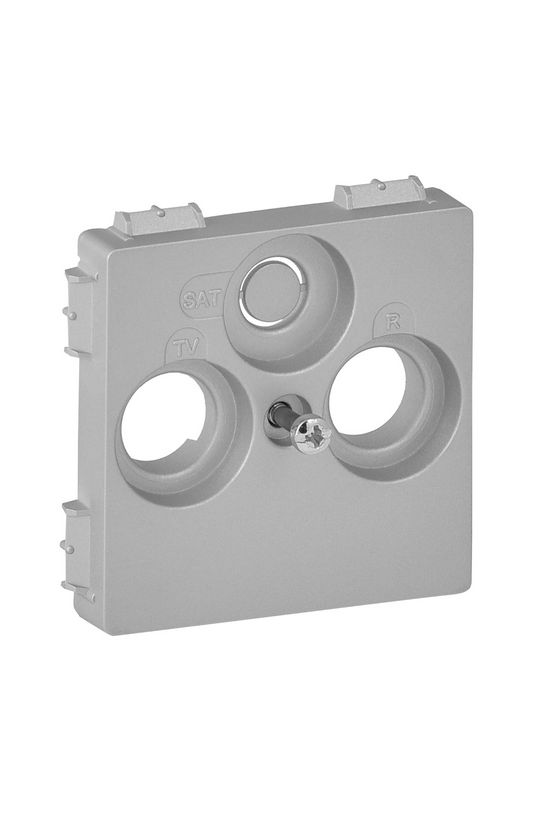 ValenaLife fedlap TV-RD-SAT koax-antennadugaljhoz műanyag alumínium címketartó nélkül LEGRAND - 754802