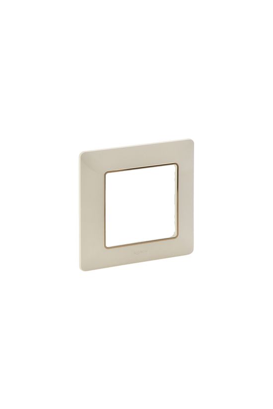 ValenaLife keret 1-es elefántcsont/arany vízszintes és függőleges műanyag LEGRAND - 754061