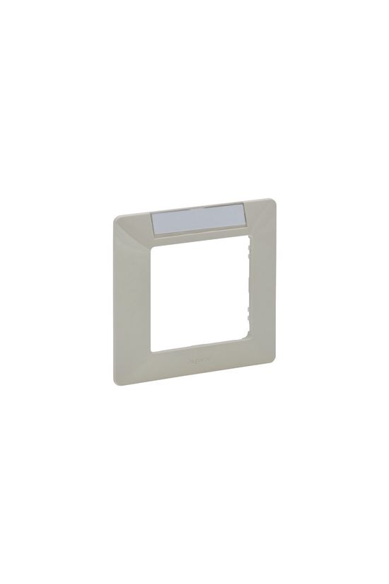 ValenaLife keret 1-es elefántcsont vízszintes címketartóval műanyag LEGRAND - 754051