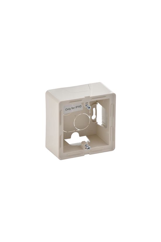 ValenaLife kiemelődoboz 1-es vízszintes és függőleges bézs műanyag IP2X LEGRAND - 754201