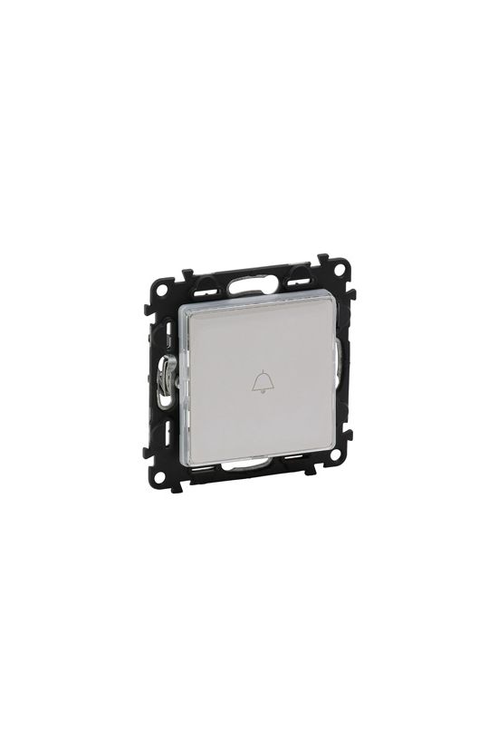 ValenaLife N106 nyomó betét közp. fedéllel 1- nyomógomb 1v fehér IP20 jelzőfény LEGRAND - 752114