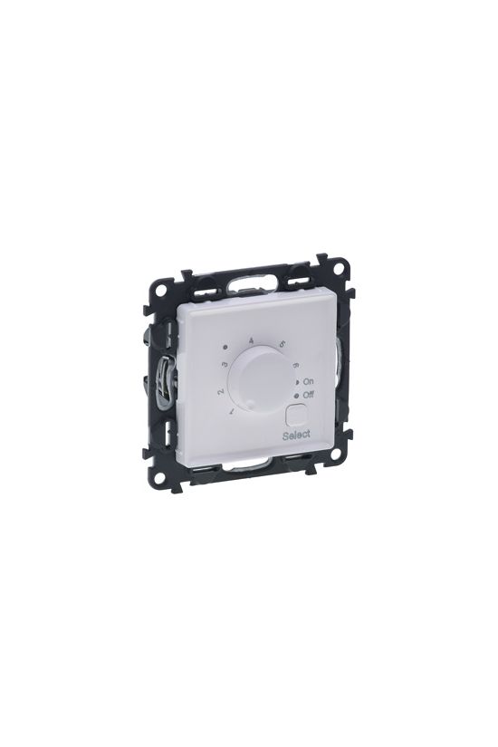 ValenaLife szobatermosztát analóg padlófűtéshez központi fedlap 7-30°C 16A 230V fehér LEGRAND - 752134