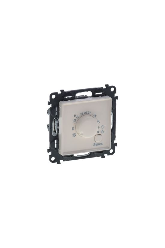 ValenaLife szobatermosztát LCD krém digitális 7-30°C 8A 250V elektronikus hálózat-táp LEGRAND - 752233