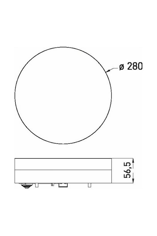 Védett ufo LED SMART-R White 24W CCT kerek 2650/3250lm IP44 - GXLS313