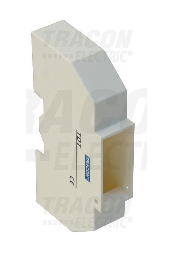 Védőburkolat sorolható készülékekhez plombálható 1modul TRACON - TDT