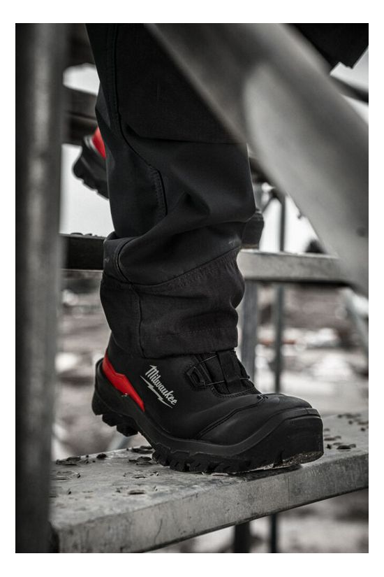 Védőcipő BOA BOA ESD Armourtred 42 félcipő bőr poliuretán (PUR) S3SB1L110111WESDHROSCFOLGSR Milwaukee - 4932493786