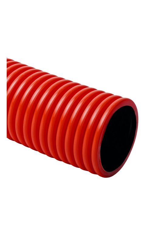 Védőcső 50m 110mm/ kívül hullámos, belül sima piros polietilén (PE) hajlítható KOPOFLEX KOPOS - KF 09110_BB
