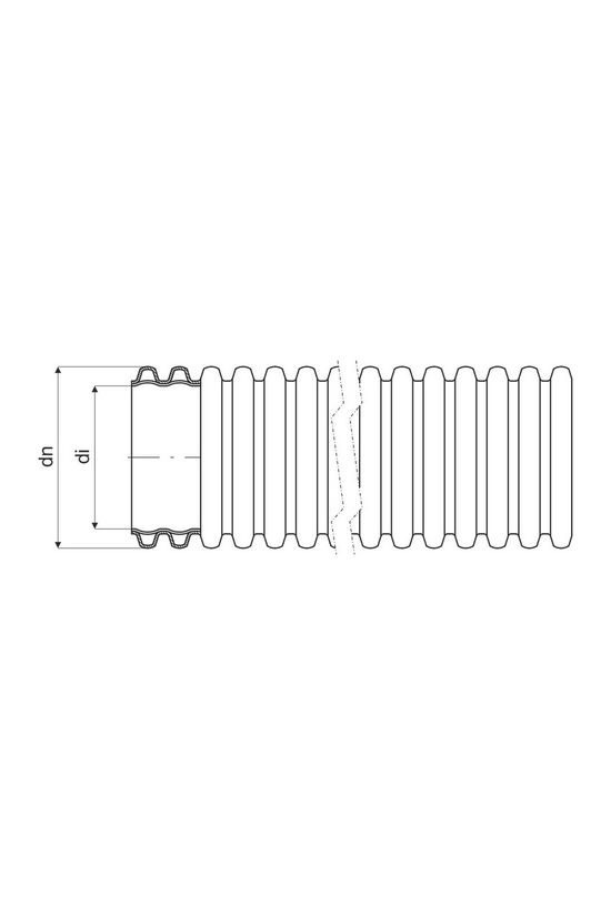 Védőcső 50m 50mm fekete KOPOFLEX KOPOS - KF 09050_UVFA
