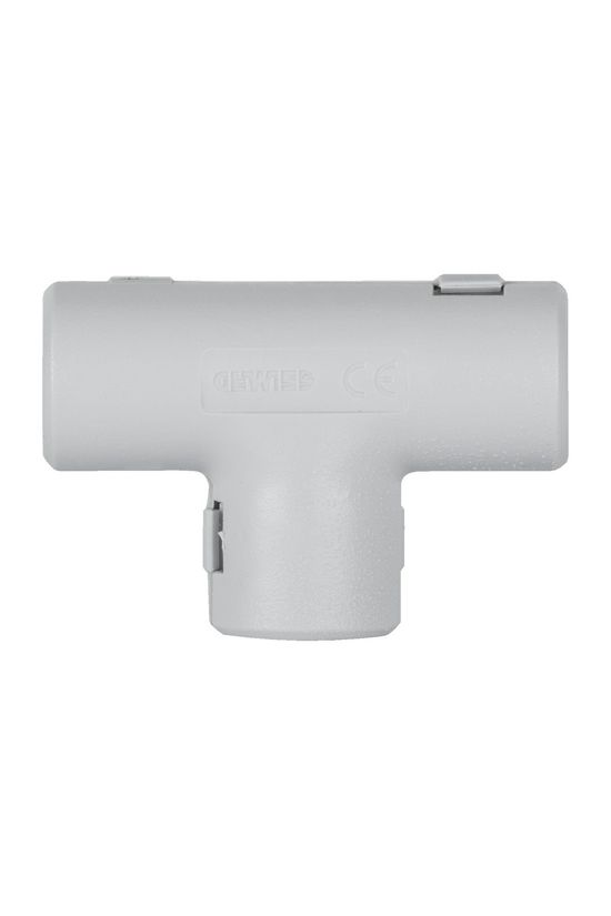 Védőcső T-idom UV-álló bontható 25mm-csőátmérőhöz kezeletlen műanyag RK GW FIT GEWISS - DX40225