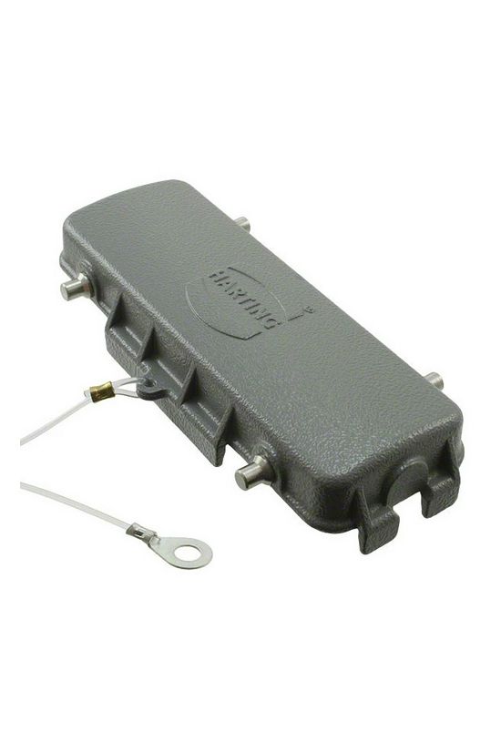 Védőfedél ipari sokpólusú csatlakozóhoz retesszel Han B Protect Cover Die Cast for Base HARTING - 09300245425