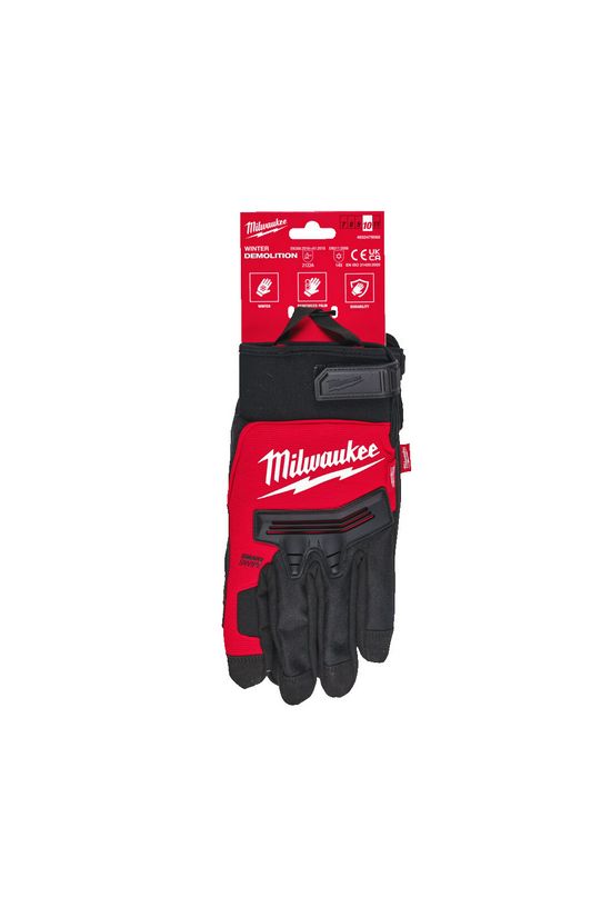 Védőkesztyű téli vízálló pár 5 ujjas 10/ XL-méret piros Impact Milwaukee - 4932479568