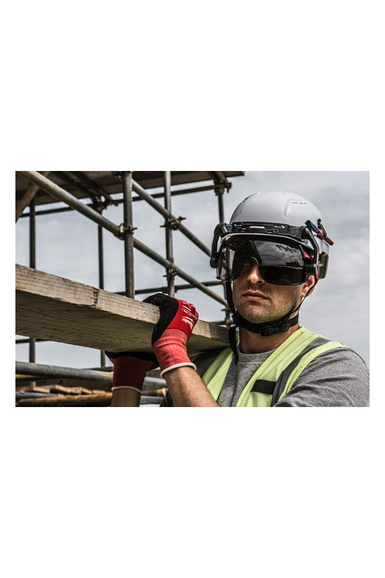 Védősisak Lexan nem szellőző sisakforma 52-68mm fehér 440V-névleges Bolt200 Milwaukee - 4932479252