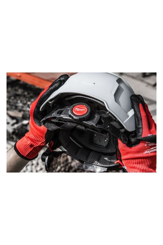 Védősisak Lexan nem szellőző sisakforma 52-68mm fehér 440V-névleges Bolt200 Milwaukee - 4932479252