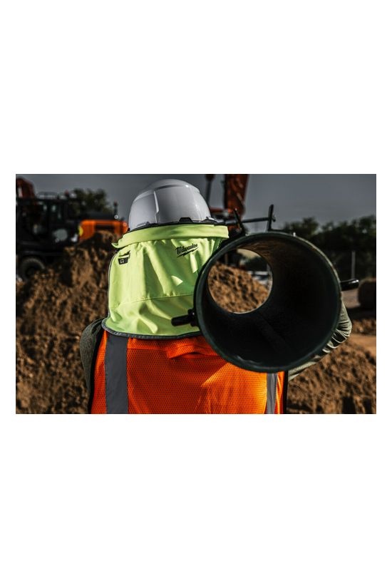 Védősisak szellőző sisakforma ABS 52-68mm fehér 440V-névleges Bolt100 Milwaukee - 4932478122