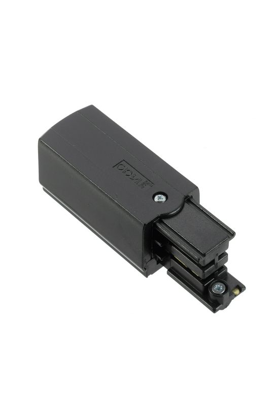 Végbetáp 3F világítási sínhez 16A bal 230-400V 3F falonkívüli fekete alumínium XTS 11-2 LIVAL - 19170112