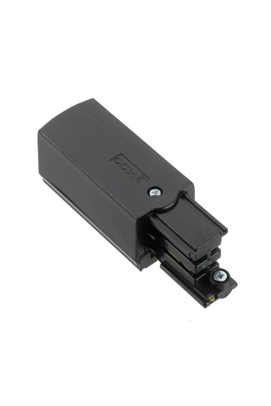 Végbetáp 3F világítási sínhez 16A jobb 230-400V 3F falonkívüli fekete alumínium XTS 12-2 LIVAL - 19170122