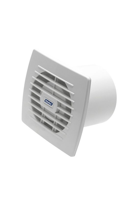 Ventilátor IPX4 100mm csőre 100m3/h axiál 2550 1/min 230V CYKLON EOL100B KANLUX - 70911