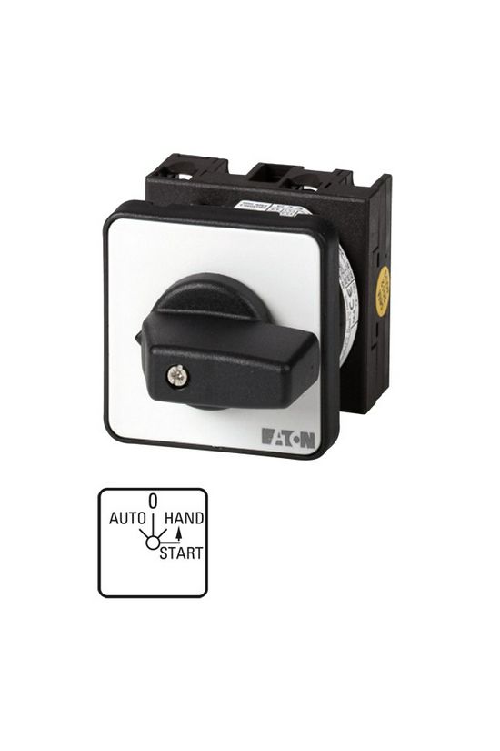 Vezérlési átkapcsoló 2-pólus 20A 4-állású előlapra T0-2-15907/E EATON - 066931