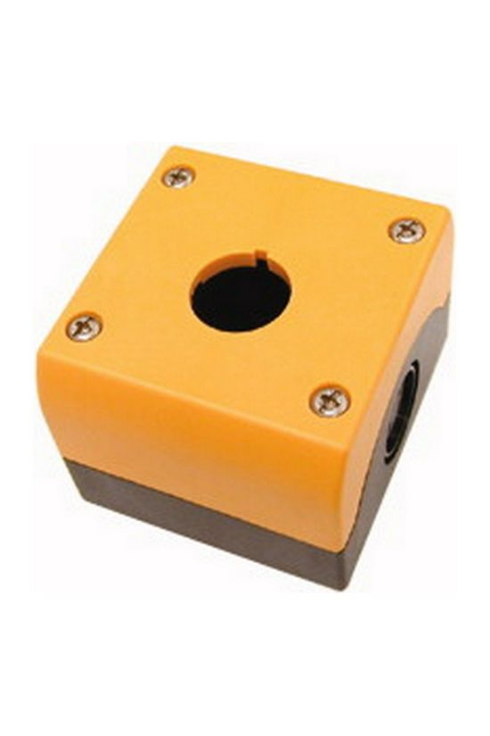 Vezérlőkészülék-tokozat d22 1-pozíció rászerelhető műanyag szürke IP65/IP67 M22-IY1 EATON - 216536