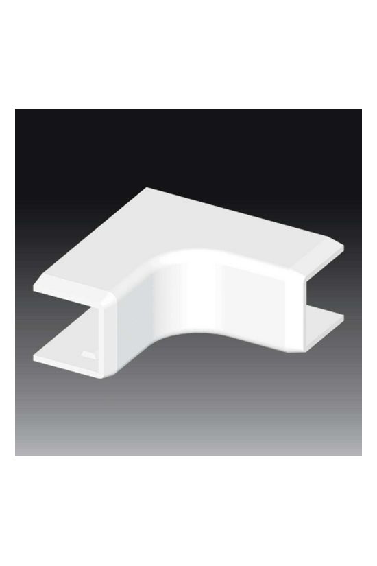 Vezetékcsatorna belső sarok fedél 17X17-hez alap+fedél 15.5mm x 17mm x 90° műanyag LHD KOPOS - 8675_HB