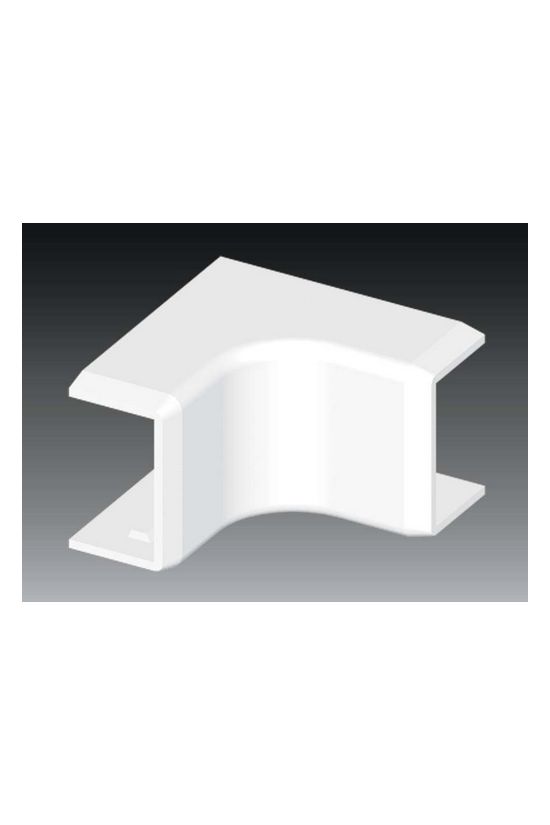 Vezetékcsatorna belső sarok fedél 25x15-höz alap+fedél 15mm x 25mm x 90° műanyag LHD KOPOS - 8695_HB