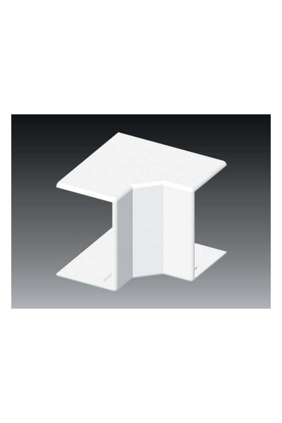 Vezetékcsatorna belső sarok fedél 60X40-hez alap+fedél 40mm x 60mm x 75-135° műanyag LH KOPOS - 8655_HB