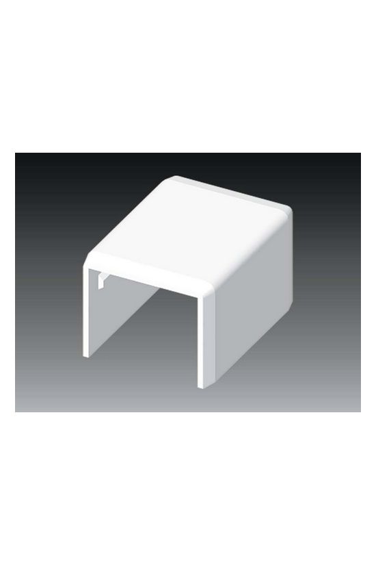 Vezetékcsatorna illesztéstakaró 30X25-höz 25mmx műanyag fényesfehér kültér LHD KOPOS - 8932_HB