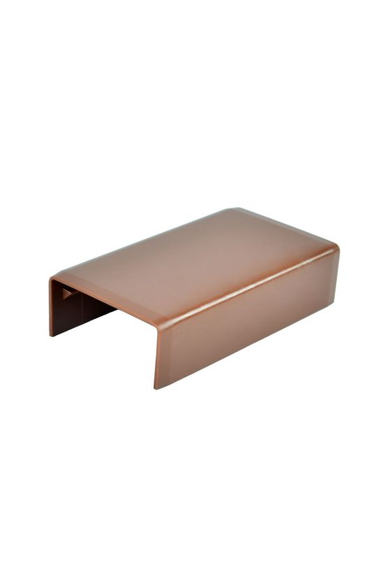 Vezetékcsatorna illesztéstakaró 40x20x-hoz 18.5mm x műanyag barna kültér LHD KOPOS - 8632_I2