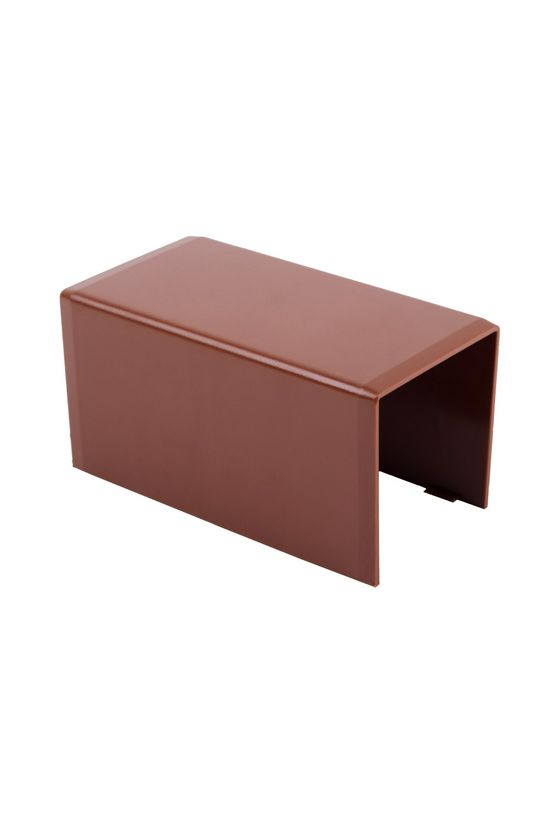 Vezetékcsatorna illesztéstakaró 40X40-hez 40.3mmx műanyag barna kültér LHD KOPOS - 8642_I2