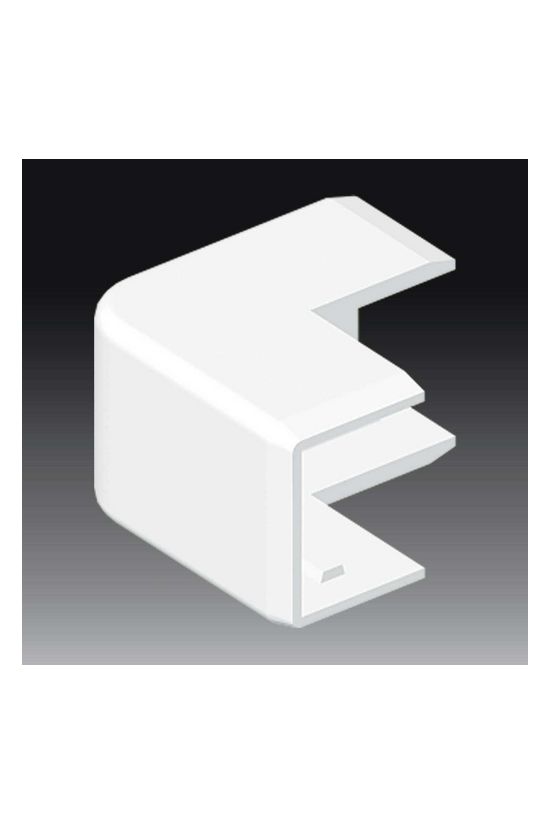 Vezetékcsatorna külső sarok fedél 25x20-hoz 20.2mmx 25.2mmx 90° alap+fedél műanyag LHD KOPOS - 8916_HB