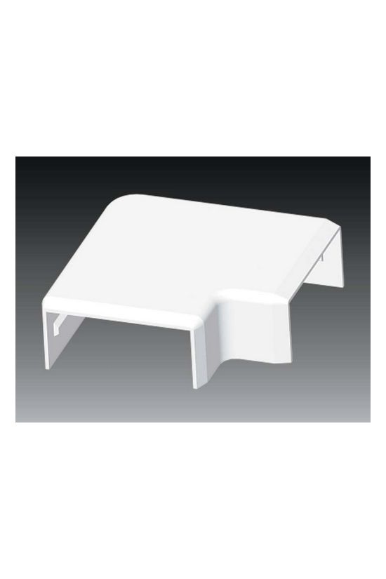 Vezetékcsatorna L-idom-fedél 40x20x-hoz alap+fedél 18.5mmx 41.1mmx 90° műanyag LHD KOPOS - 8633_HB