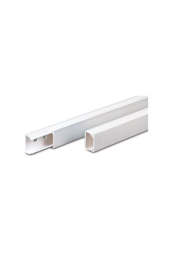 Vezetékcsatorna mini műanyag 25mm x 16mm x 2000mm fehér kezeletlen MIK 16/25 Dietzel - 032582