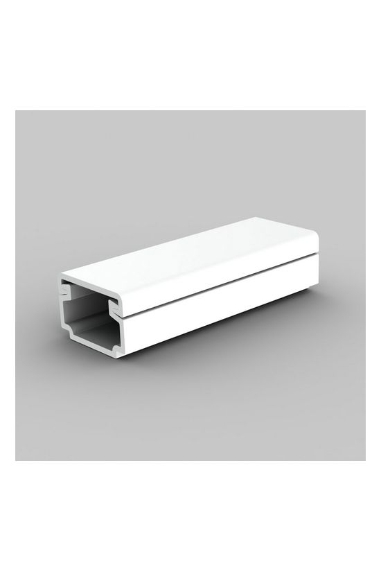 Vezetékcsatorna műanyag 15mm x 10mm x 2000mm fehér kezeletlen LH KOPOS - LH 15X10_HD