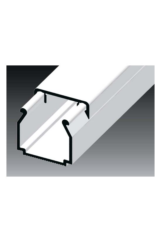 Vezetékcsatorna műanyag 17mm x 17mm x 2000mm fehér kezeletlen LHD KOPOS - LHD 17X17_HD