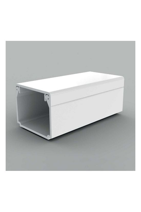 Vezetékcsatorna műanyag 25mm x 20mm x 2000mm fehér kezeletlen LHD KOPOS - LHD 25X20_HD