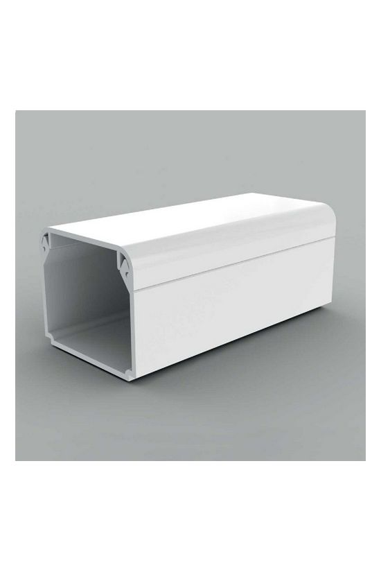 Vezetékcsatorna műanyag 30mm x 25mm x 2000mm fehér kezeletlen LHD KOPOS - LHD 30X25_HD