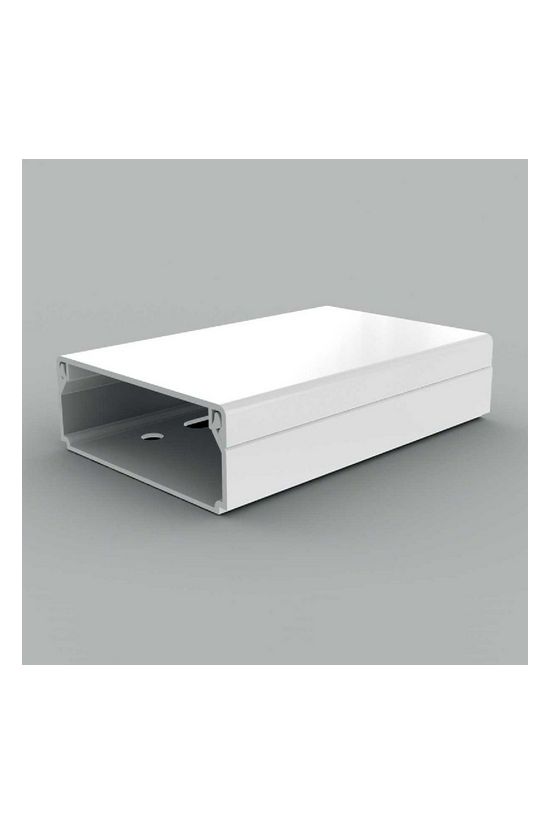 Vezetékcsatorna műanyag 50mm x 20mm x 2000mm fehér kezeletlen LHD KOPOS - LHD 50X20_HD
