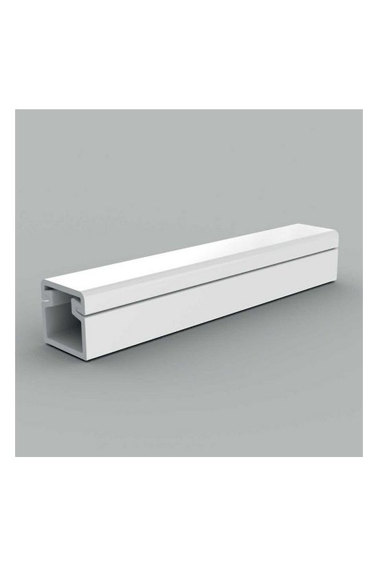 Vezetékcsatorna öntapadós műanyag 11mm x 10mm x 2000mm fehér kezeletlen LV KOPOS - LV 11X10_P2