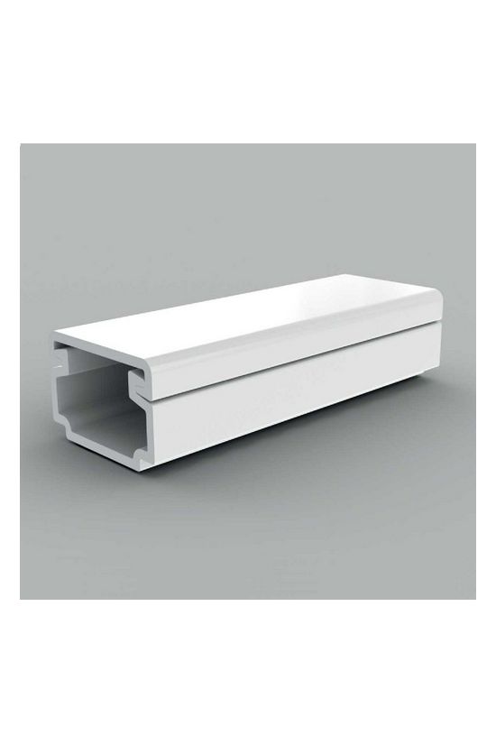 Vezetékcsatorna öntapadós műanyag 15mm x 10mm x 2000mm fehér kezeletlen LH KOPOS - LH 15X10_P2