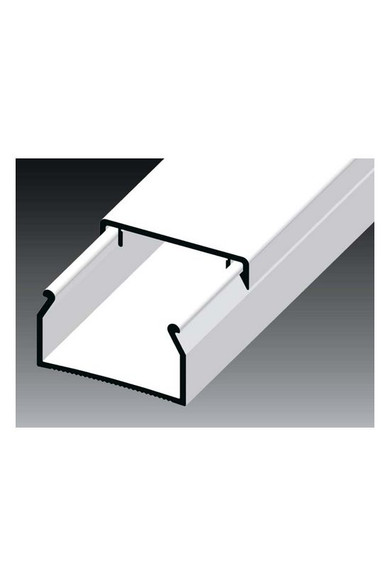 Vezetékcsatorna öntapadós műanyag 25mm x 15mm x 2000mm fehér kezeletlen LHD KOPOS - LHD 25X15_P2