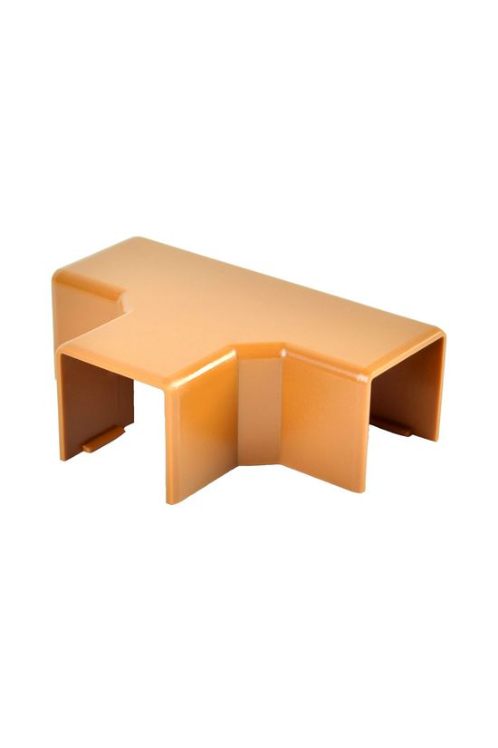 Vezetékcsatorna T-idom fedél 20x20-hoz világos barna 21.2mm x 19.2mm x fedél kezeletlen LHD KOPOS - 8624_SD