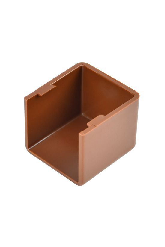 Vezetékcsatorna végzáró 20x20-hoz balos/jobbos 19.2mmx 21.2mmx műanyag barna LHD KOPOS - 8621_I2