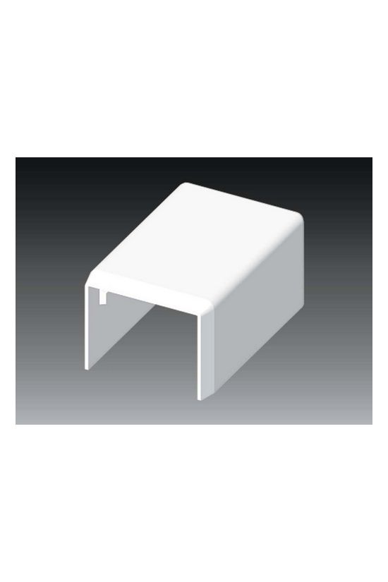Vezetékcsatorna végzáró 25x20-hoz balos/jobbos 20.2mmx 25.2mmx műanyag fényesfehér LHD KOPOS - 8911_HB