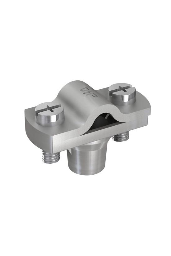 Vezetéktartó M8 fészekkel Rd8-10 tűzihorganyzott acél/Niro-cinköntvény 20mm-faltáv. VI J.PRÖPSTER - 110071