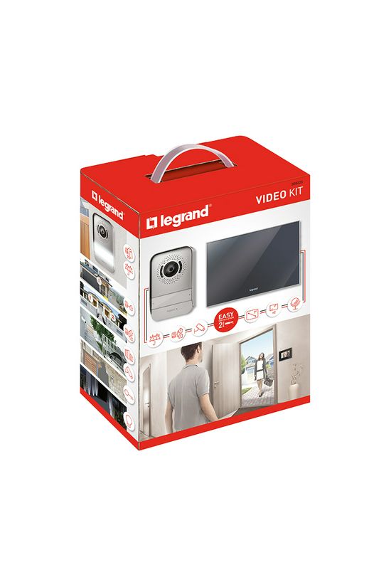Video kaputelefon lakáskészülék 1lakásos 2vezetékes 7