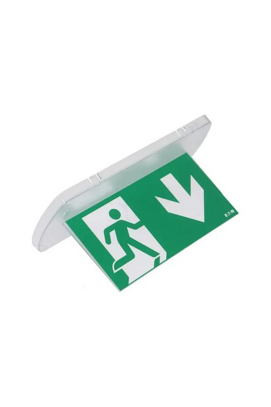 Világító plexi vészvilágítóhoz 2oldalas 