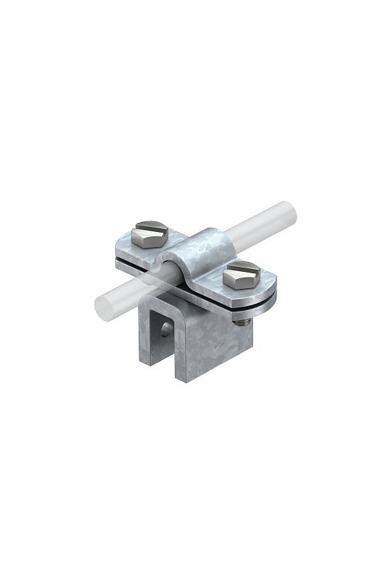 Villámvédelmi kapocs merítetten horganyzott acél 10mm-befogás 270 8-10 FT OBO-BETTERMANN - 5317207