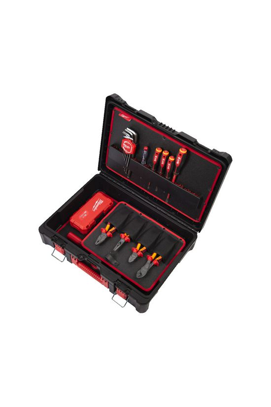 Villanyszerelő készlet Packout kofferben 62-darab Packout Milwaukee - 4932499466