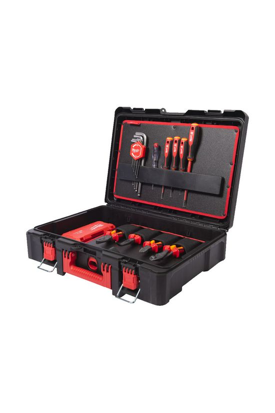 Villanyszerelő készlet Packout kofferben 62-darab Packout Milwaukee - 4932499466